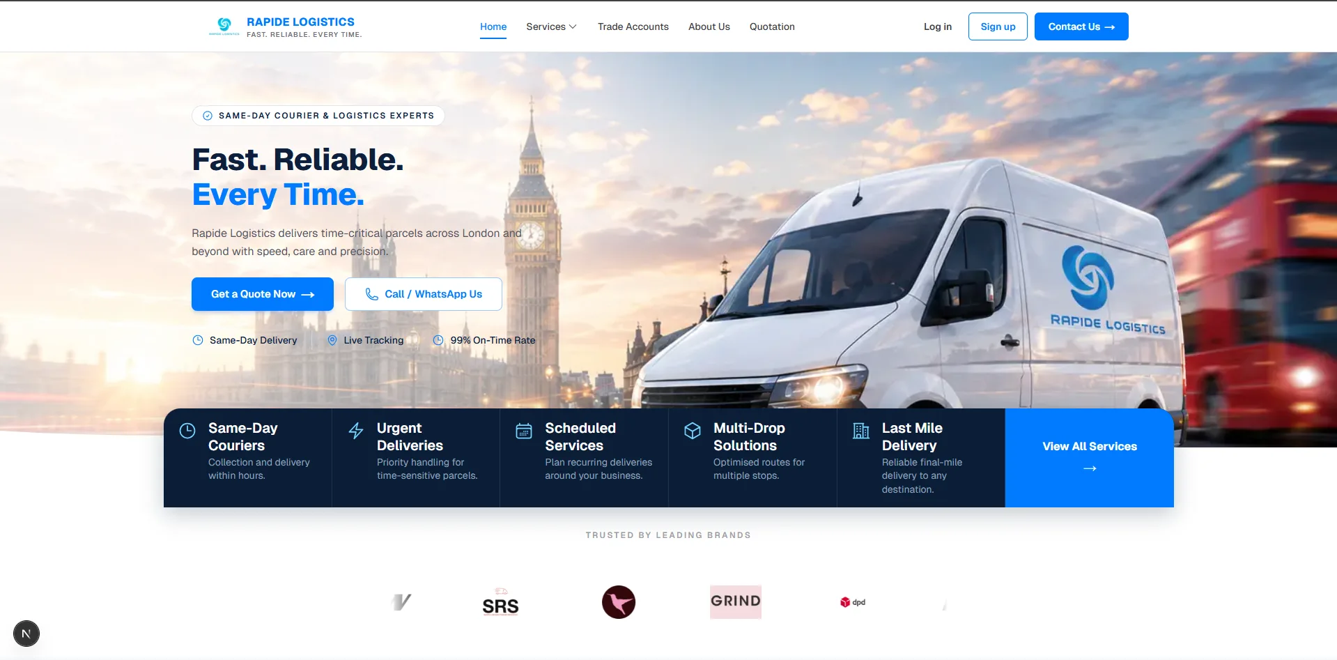 Rapide Logistics project preview